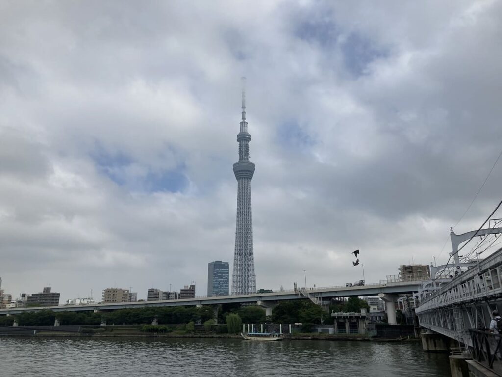 隅田川とスカイツリー