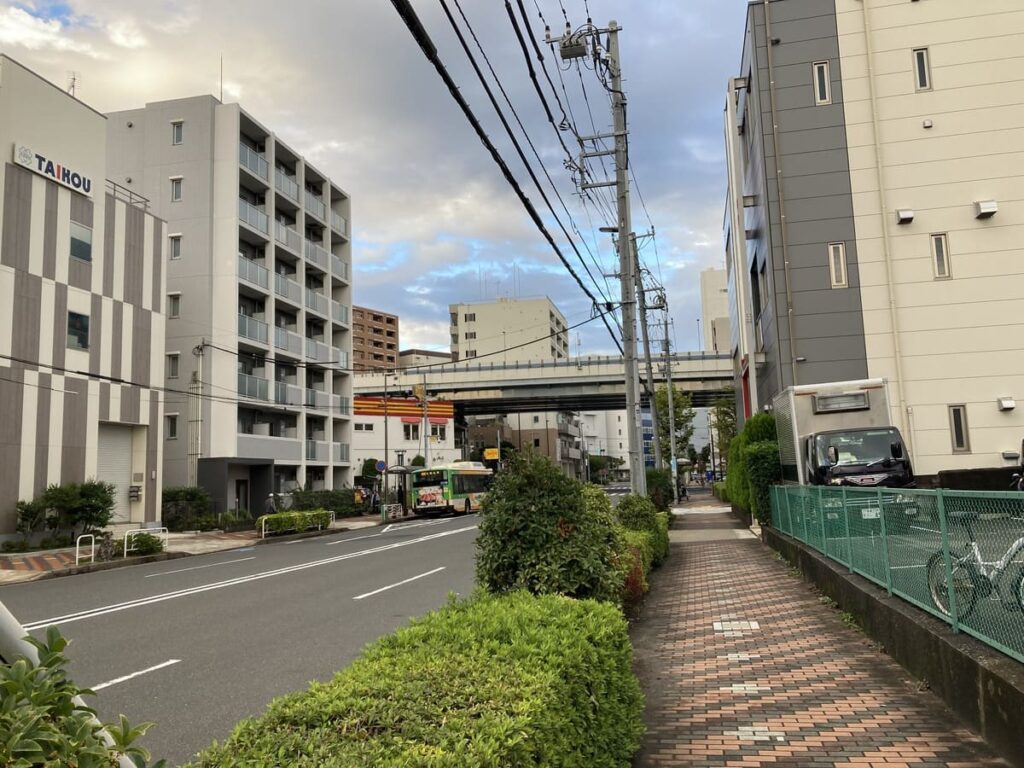 枝川2丁目の新駅候補地