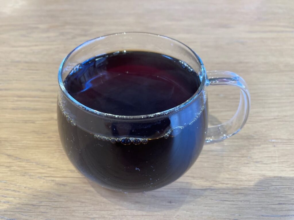 出てきたコーヒー